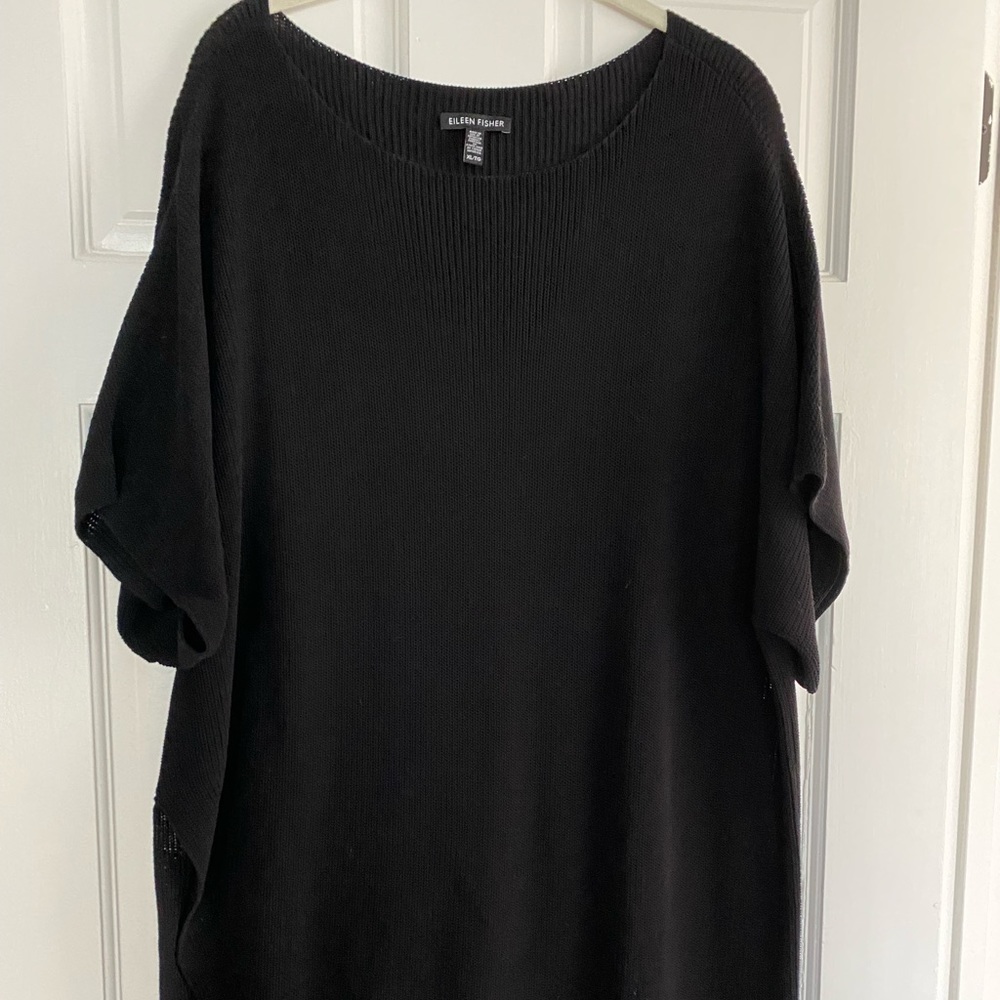 Eileen Fisher short sleeve tunic dress